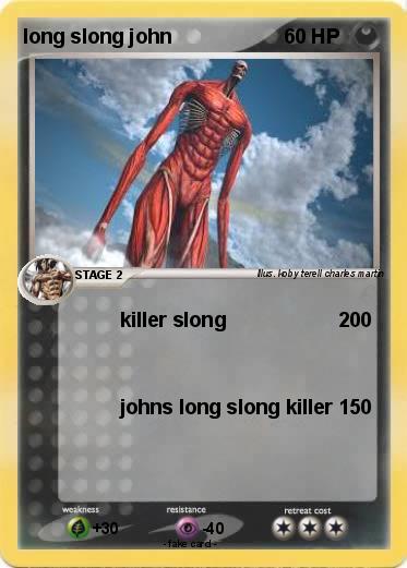 Pokemon long slong john