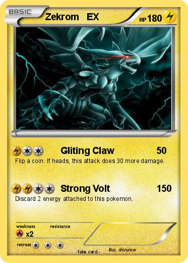 Pokemon Zekrom   EX