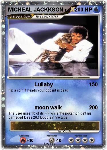 Pokemon MICHEAL JACKKSON