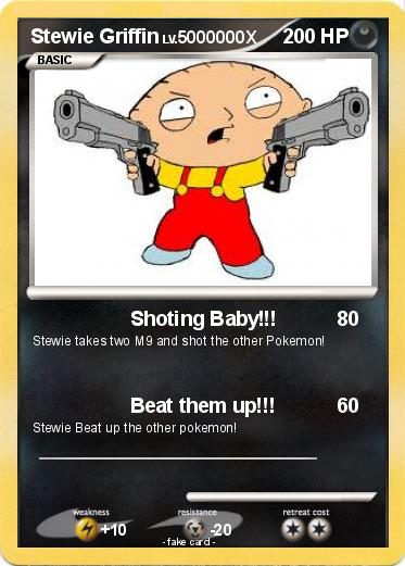 Pokemon Stewie Griffin
