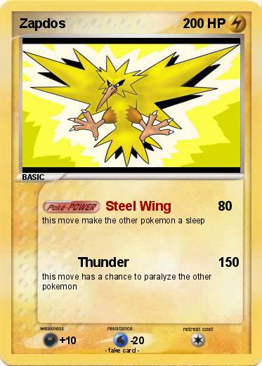 Pokemon Zapdos