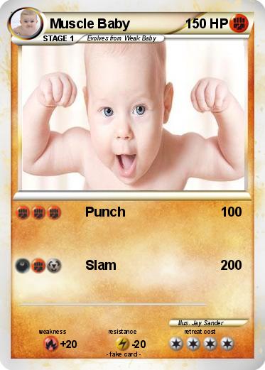Pokemon Muscle Baby
