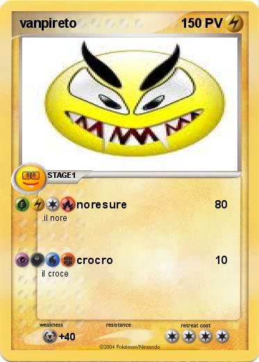 Pokemon vanpireto