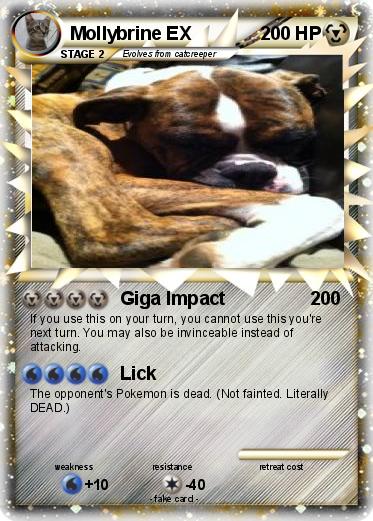 Pokemon Mollybrine EX