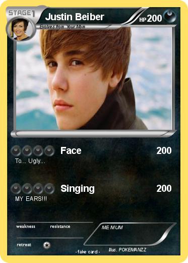 Pokemon Justin Beiber