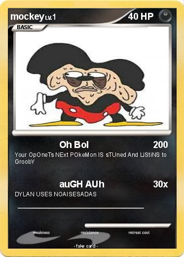 Pokemon mockey