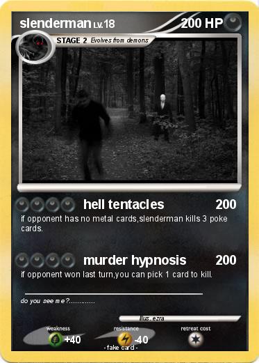 Pokemon slenderman