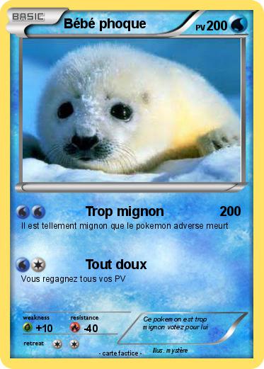 Pokemon Bébé phoque