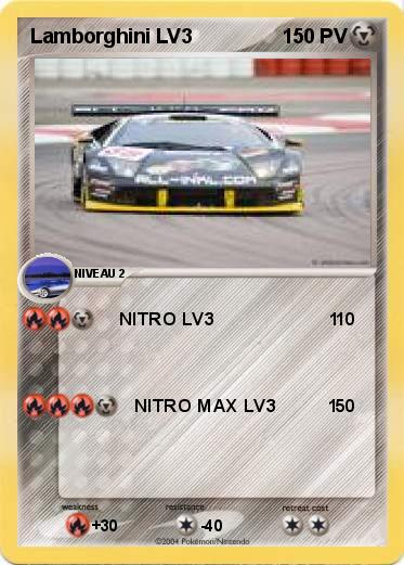 Pokemon Lamborghini LV3