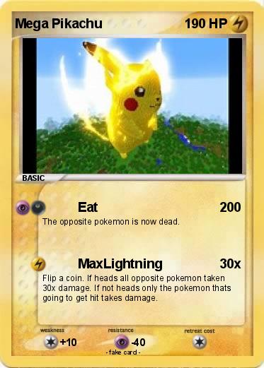 Pokemon Mega Pikachu