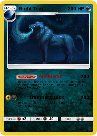 Pokemon Night Tear