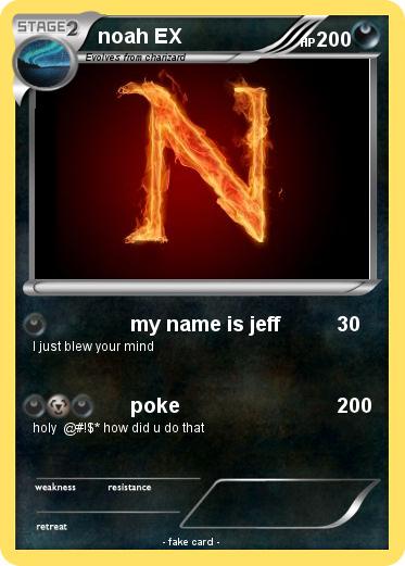 Pokemon noah EX