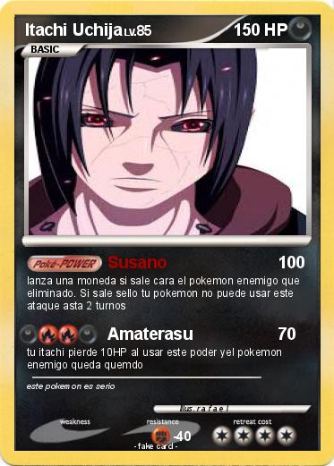 Pokemon Itachi Uchija