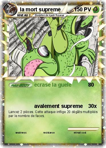 Pokemon la mort supreme