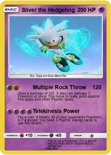 Pokemon Sliver the Hedgehog