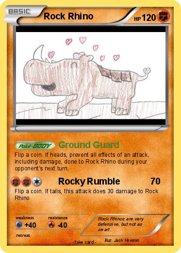 Pokemon Rock Rhino