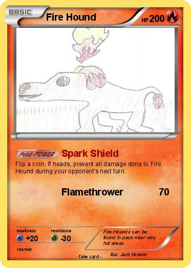 Pokemon Fire Hound