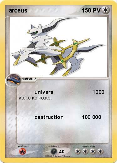 Pokemon arceus