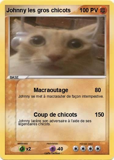 Pokemon Johnny les gros chicots
