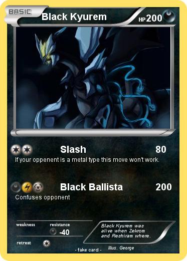 Pokemon Black Kyurem
