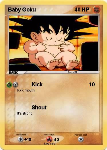 Pokemon Baby Goku