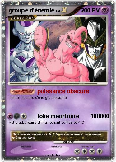 Pokemon groupe d'énemie
