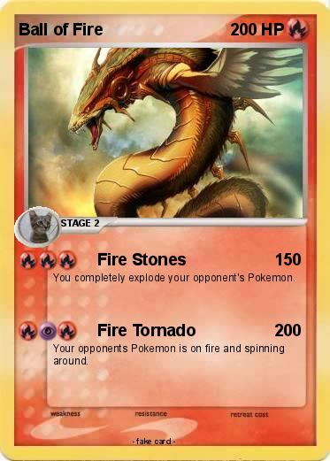 Pokemon Ball of Fire