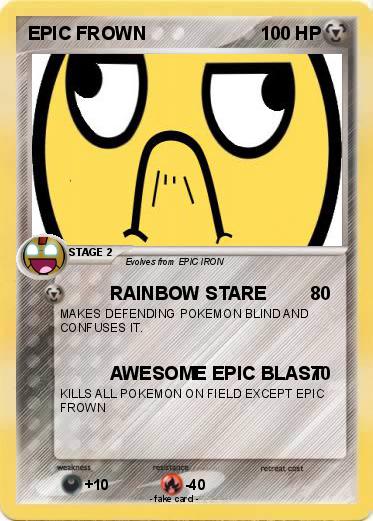 Pokemon EPIC FROWN