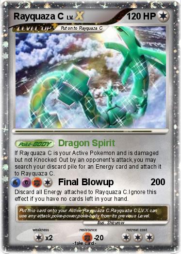 Pokemon Rayquaza C