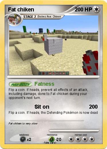 Pokemon Fat chiken