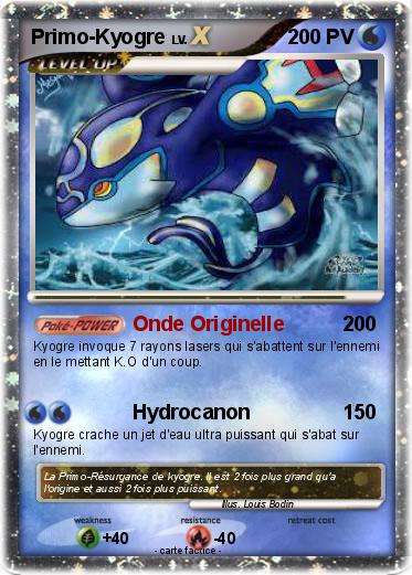 Pokemon Primo-Kyogre