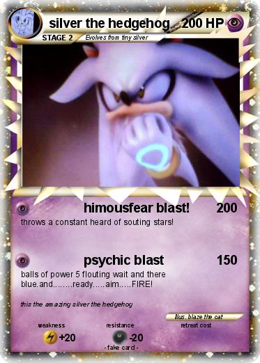 Pokemon silver the hedgehog