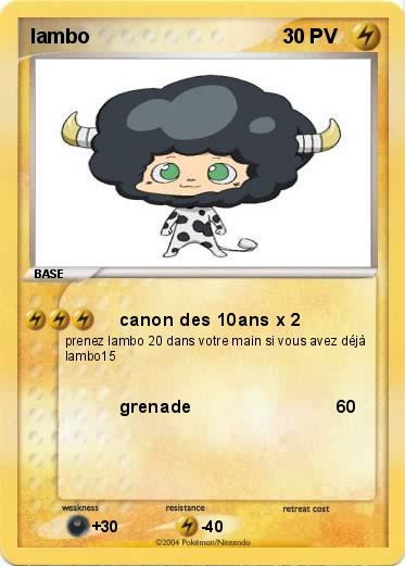 Pokemon lambo