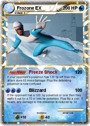 Pokemon Frozone EX
