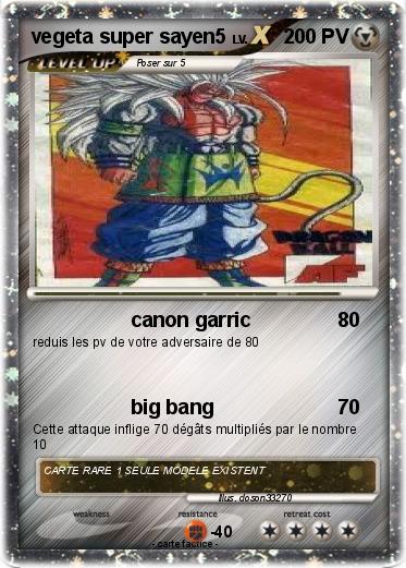 Pokemon vegeta super sayen5