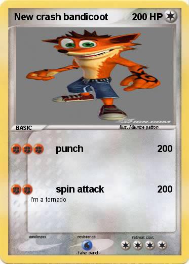 Pokemon New crash bandicoot