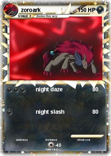 Pokemon zoroark