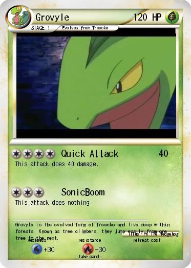 Pokemon Grovyle