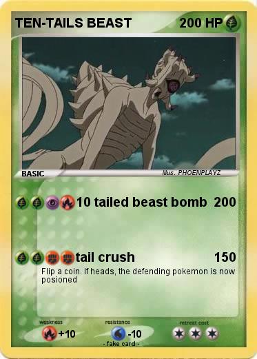 Pokemon TEN-TAILS BEAST