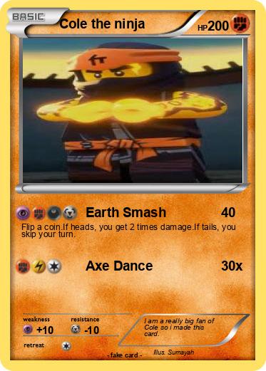 Pokemon Cole the ninja