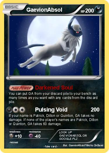 Pokemon GaevionAbsol