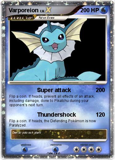 Pokemon Varporeion