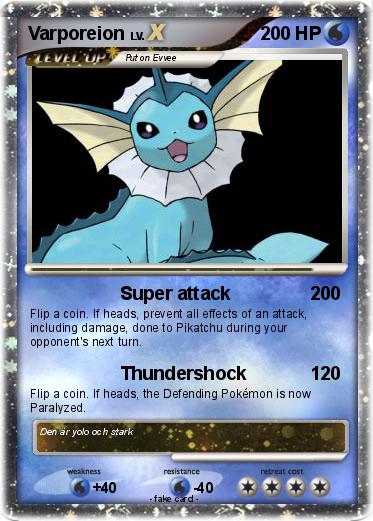 Pokemon Varporeion