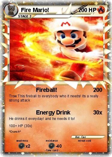Pokemon Fire Mario!