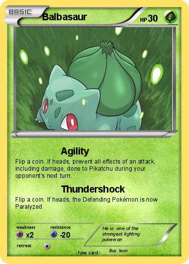 Pokemon Balbasaur