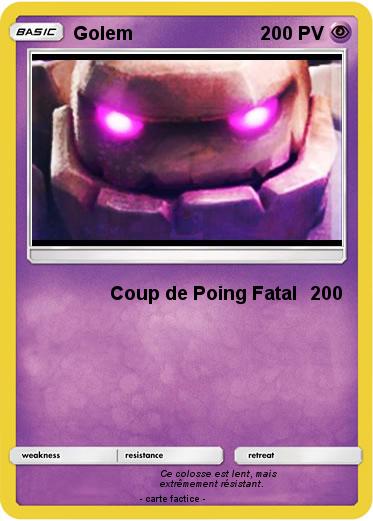 Pokemon Golem