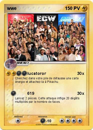 Pokemon wwe