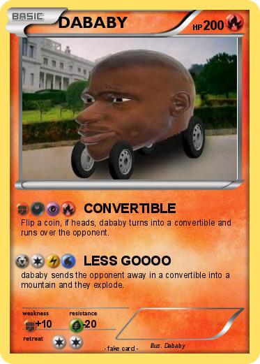 Pokemon DABABY