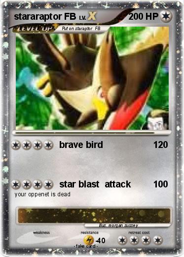 Pokemon stararaptor FB