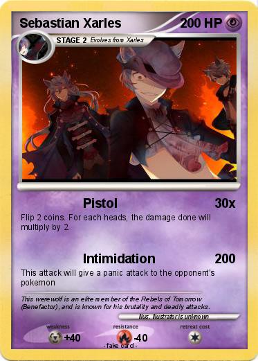Pokemon Sebastian Xarles